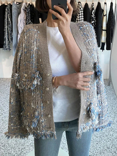 Cozy Luxe Tweed Blazer