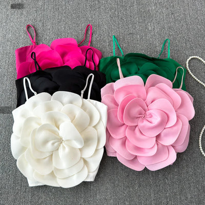 Layered Petal Flower Cami
