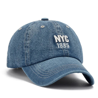 NYC Denim Baseball Cap