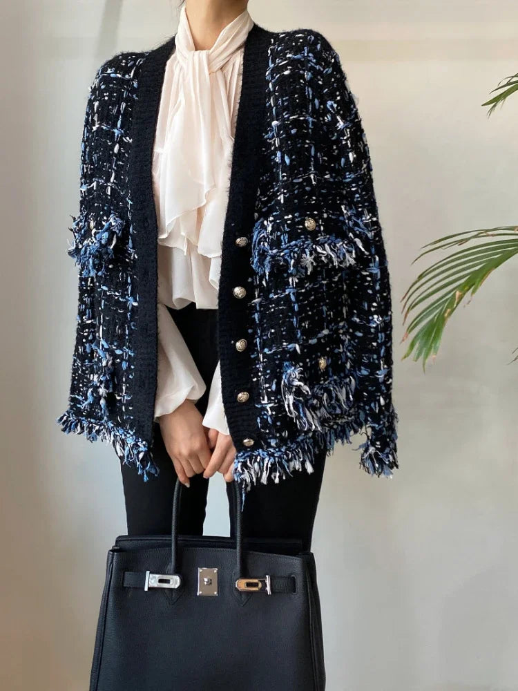 Cozy Luxe Tweed Blazer