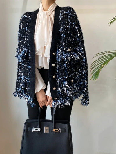 Cozy Luxe Tweed Blazer