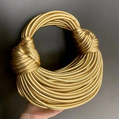 Modern Coil Ring Purse