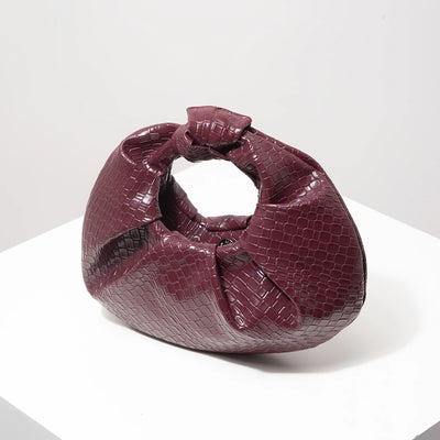 Braided Twist PU Bag