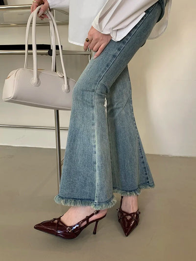 Strappy Patent Slingback Heels