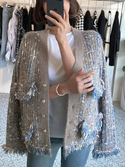 Cozy Luxe Tweed Blazer