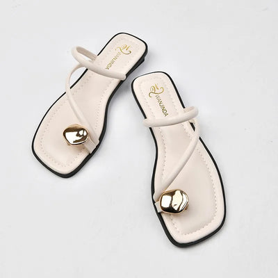 Sculpted Toe Strap Sandals