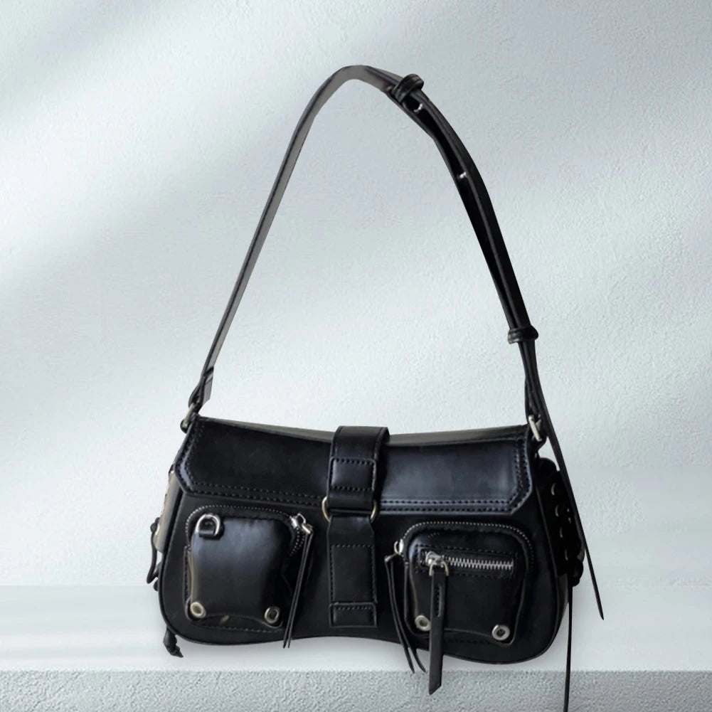 Buckle Detail Utility Bag