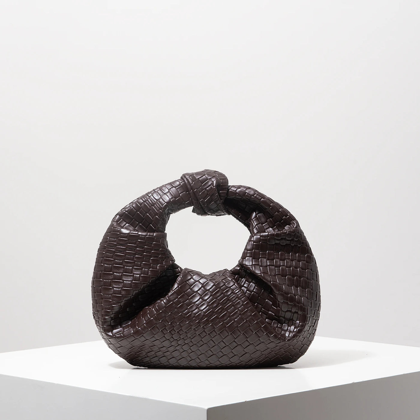 Braided Twist PU Bag
