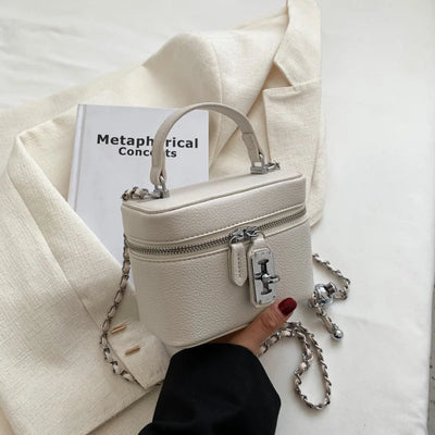 Chain Strap Boxy Mini Bag