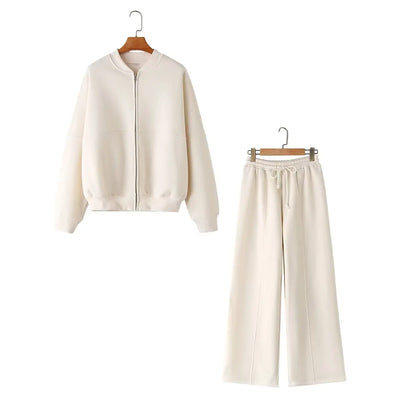 Relaxed Fit Bomber Tracksuit