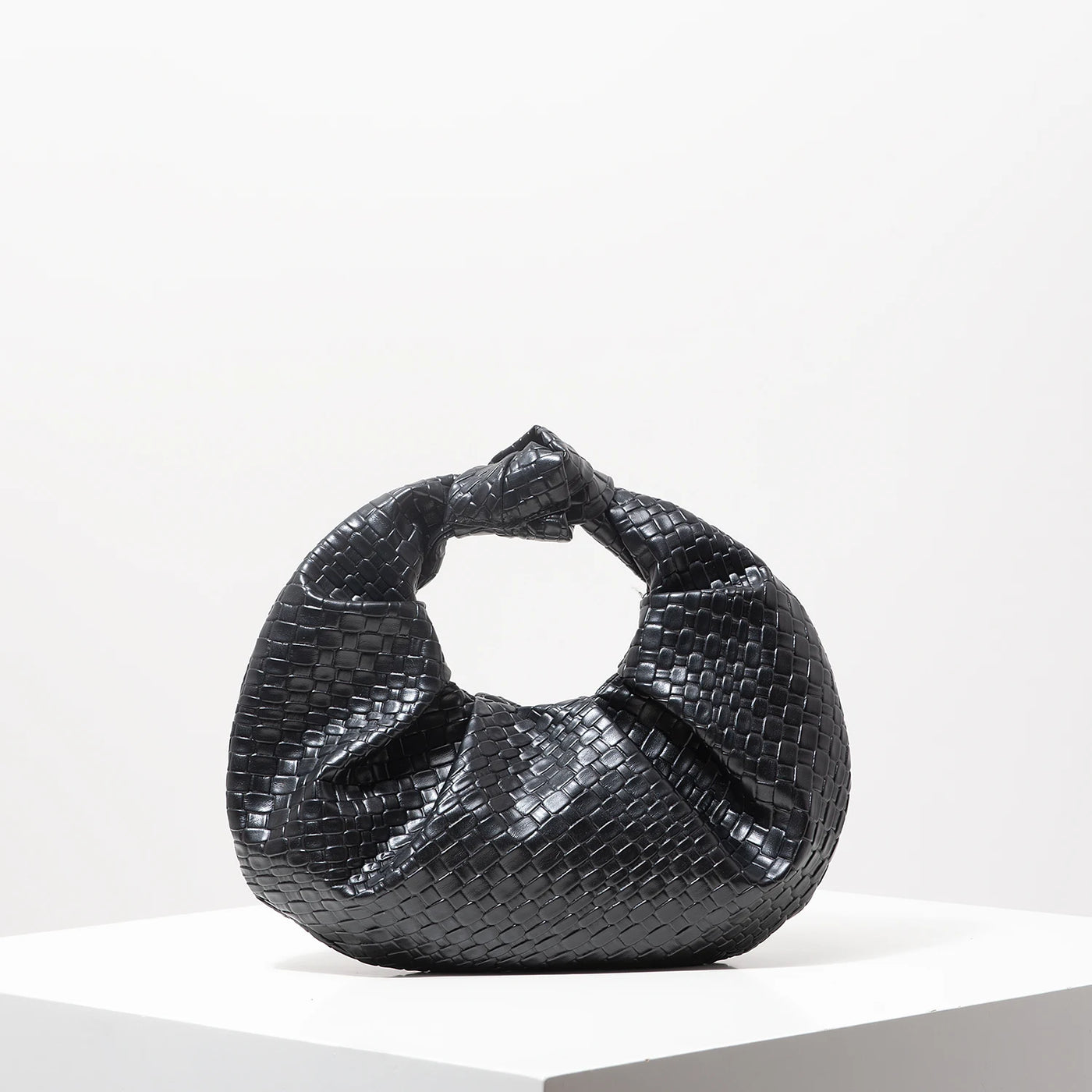 Braided Twist PU Bag