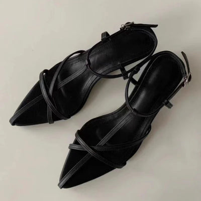 Minimalist Strappy Heels