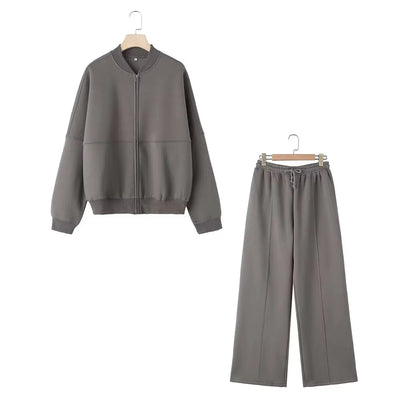 Relaxed Fit Bomber Tracksuit