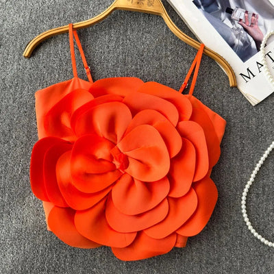 Layered Petal Flower Cami